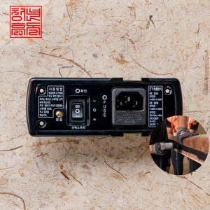 흙침대 흙쇼파 돌침대 돌쇼파 EMI수동 전원소켓 고장 교체 부품 AS