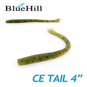 블루힐 씨테일 4인치 지그헤드 다운샷리그 배스웜 루어낚시미끼