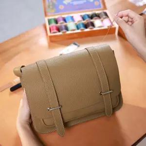 소가죽 DIY 키트 - 플랩 메신저백