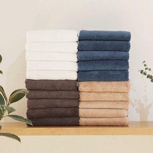 [NS홈쇼핑]호텔식 타월 200g 40수 코마사 순면 프리미엄 수건 10장(화이트,그레이,베이지,블루 택1)..