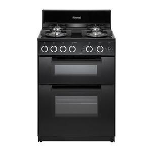 [린나이](하남점)[신세계 하남] 린나이 참숯코팅 무수그릴 4구 가스 오븐레인지 미드나잇 블랙 RSF-BM83CB