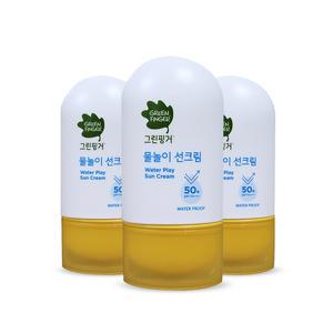 그린핑거물놀이 선크림 워터프루프 50ml x3개