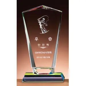크리스탈 트로피 GM0471 낚시대회상패 낚시 트로피