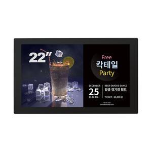 [포토상품평] 카멜 22인치 디지털액자 PF2210IPS 풀HD 차량용/서브모니터 애견액자 광고용모니터