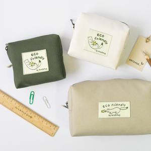 아트앤허그 업사이클링 rPET 담비 캐릭터 파우치 페트병 새활용 소재 여성용품 이너백