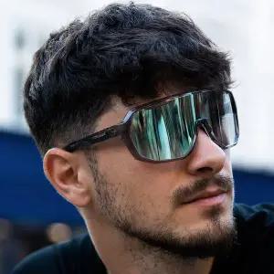 [톰디어] 변색 미러 각도조절 고스트 자전거 고글 스포츠 골프 낚시 TG2