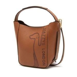 [갤러리아] [헤지스ACC] [DALSTON] 브라운 가죽 퍼피 펀칭 토트백 HIBA2F202