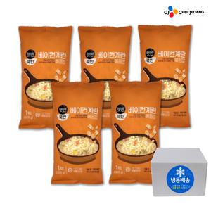 햇반 볶음밥 쿡반 베이컨 계란볶음밥 300g X 5봉 냉동밥 냉동볶음밥