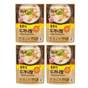 오뚜기 종로식 도가니탕 500g 4개