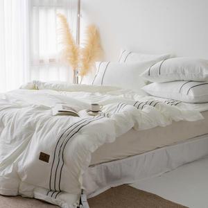 포근하쉼 국내생산 호텔침구 극세사 차렵이불세트 라지킹 신혼 호텔식 겨울이불 먼지없는 이부자리