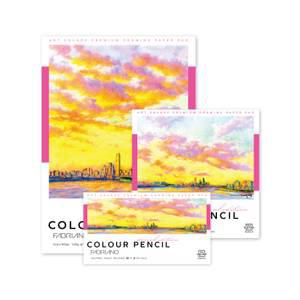 프리미엄 SPCP03 컬러펜슬 순백색 스케치북 아트스퀘어 300g 297X420mm A3