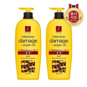 엘라스틴 아르간오일 데미지 샴푸 680ml x 2개
