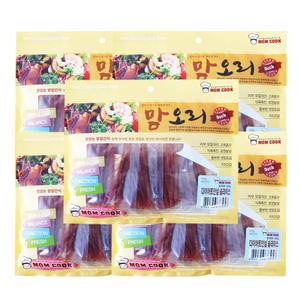 맘쿡 오리 다이어트안심슬라이스 300g x 5개 강아지 사사미 간식