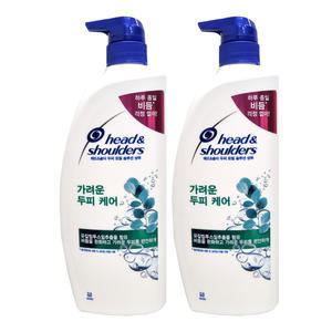 헤드앤숄더 가려운 두피케어 샴푸 850ml X 2개