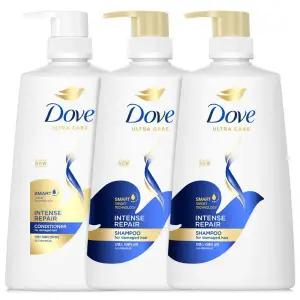 대용량 샴푸 인텐스 리페어 샴푸2개+린스1개 도브