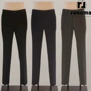 [롯데백화점]레노마 FW 25년 가을 신상 구김없는 프리미엄 스판 슬랙스 바지 RRICBP001AJD