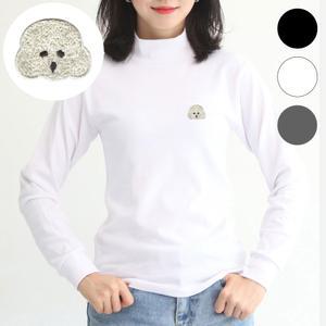 순면 스판 목폴라 긴목 반목 푸들자수 폴라 터들넥