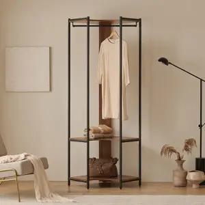 브랜티 철제 드레스룸 시스템 옷장 코너형