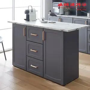 비바 고메 1400 아일랜드식탁 홈바 서랍형 LNK015