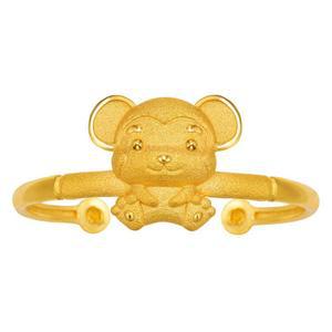 갤러리아 아기 순금 원숭이 돌팔찌 24K 7.5g 100일 선물