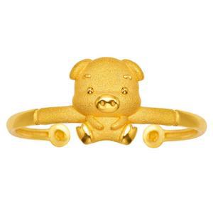 갤러리아 아기 순금 돼지 돌팔찌 24K 7.5g 돌잔치 100일 선물