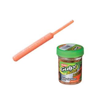 버클리 베이비사딘 2인치(5cm) 병타입 볼락웜 아징 풀치