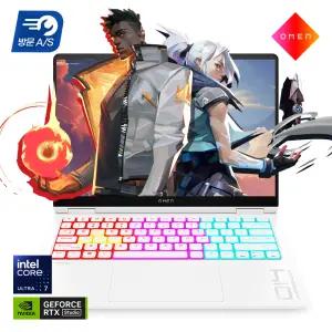 HP OMEN 14 Slim fb0101TX 울트라 U7-155H RTX4060 2.8K OLED DCI-P3 100% AI 게이밍 노트북