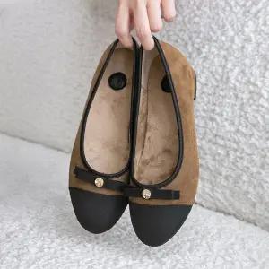 [분홍코끼리] 빅토리아 리본 배색 펌프스(3cm)