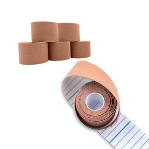 스킨츄 스포츠테이핑 키네시올로지 근육테이프 베이지 비닐포장 5cmX5m 6롤