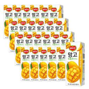 델몬트 망고 드링크 190ml 24팩 2박스 총 48팩