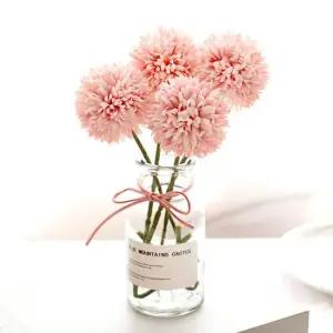 국화 조화 폼폼 꽃 장식 폼폼국화조화 폼폼국화 폼폼조화 실크플라워 폼폼민들레 조화인테리어