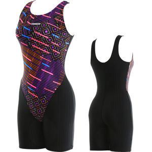 토네이도 여자 실내 수영복 3부 반신 강습용 스윔웨어 유성 멀티