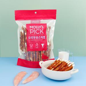 [몰리스픽] 오리우유스틱껌 1kg