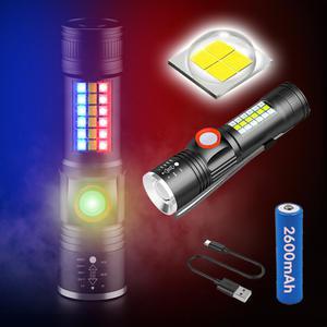 다용도 XHP160 초미니 충전식 LED 손전등 렌턴 해루질 작업용