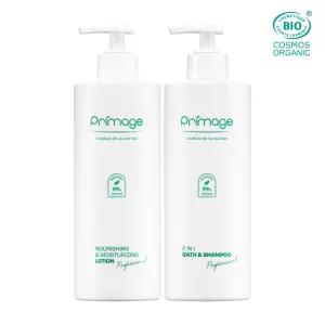 쁘리마쥬 실속 기획세트(유기농 바스앤샴푸 400ml + 유기농로션 400ml)