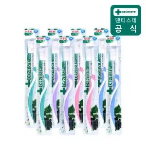 덴티스테 이중모 칫솔 8개 + 여행용 5g 4개 추가증정