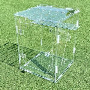 필아크릴  조립식 파충류  테이지 사육장 투명 도마뱀 상자 박스