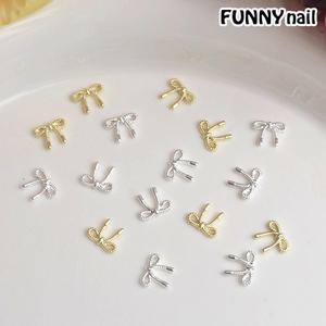 매듭리본파츠 10개입 매듭리본 네일파츠 네일아트재료