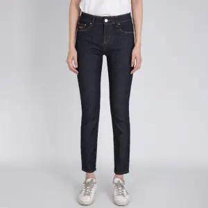 플랙 여성 청바지 그린 신디 K72 슬림 스트레이트 생지 PJTZ5CIK721