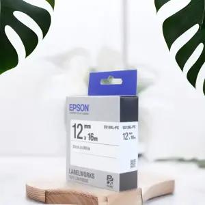 엡손 라벨 테이프 흰 색 화이트 리필 교환 카트리지 이름 SS-12KL-PX 16M