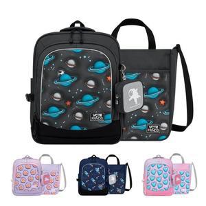 [비밀특가] 빅토리아앤프렌즈 책가방2종세트 얼쓰 글리터 스퀘어