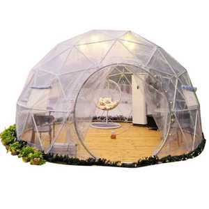 투명 방갈로 조립식 카페 글램핑 쉼터 농막 야외 펜션