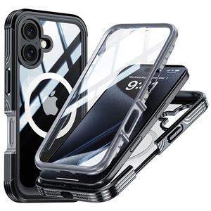 아이폰16 16플러스 16프로 16프로맥스 16e 맥세이프 변색없는 투명 액정보호 풀커버 핸드폰 케이스