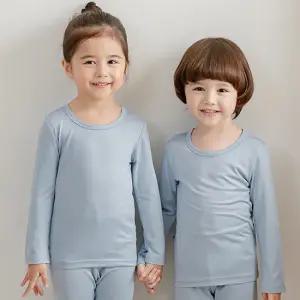 [꼬마친구] 라이트 블루 웜히트텍 아동내의 아동내복 실내복