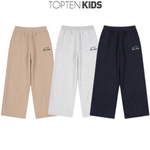 [탑텐키즈](타임스퀘어점패션관)지금 입기 딱좋은 공용) 테마 클래식캠퍼스 더블니트 팬츠 MKE3PT3201