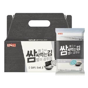 별미 쌈싸먹는 곱창김 선물세트 7.2g x10봉 김 쌈 곱창 삼육김 광천김 선물