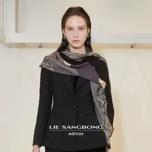 [이상봉에디션] 아트플라워 울 머플러 LS013