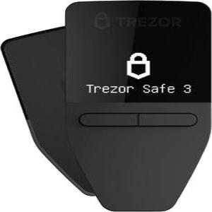 Trezor Safe 3 암호화폐 하드웨어 콜드 월렛