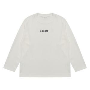 에꼴리에 세이브존04 레터링 포인트 분또 라운드티  24A1407