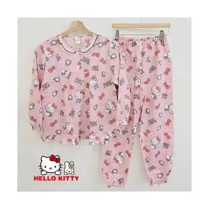 헬로키티 산리오 잠옷 여아 키즈 공주 맘커플 패밀리 초등 유치원 생일 파자마파티 인형